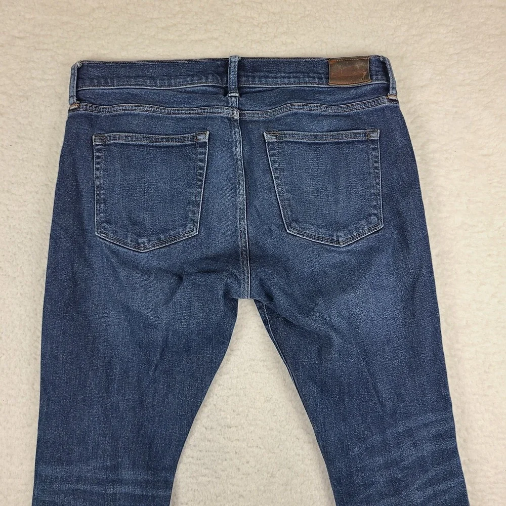 J Crew Jeans Mens 34x30 Blue 250 Kurabo Premium Japense Fabric Dark Wash Denim